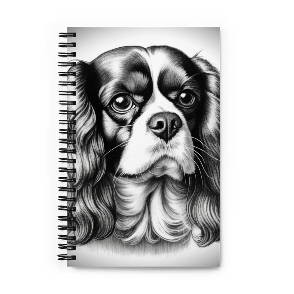PugMug Custom Cavalier King Charles Spaniel Spiral Notebook