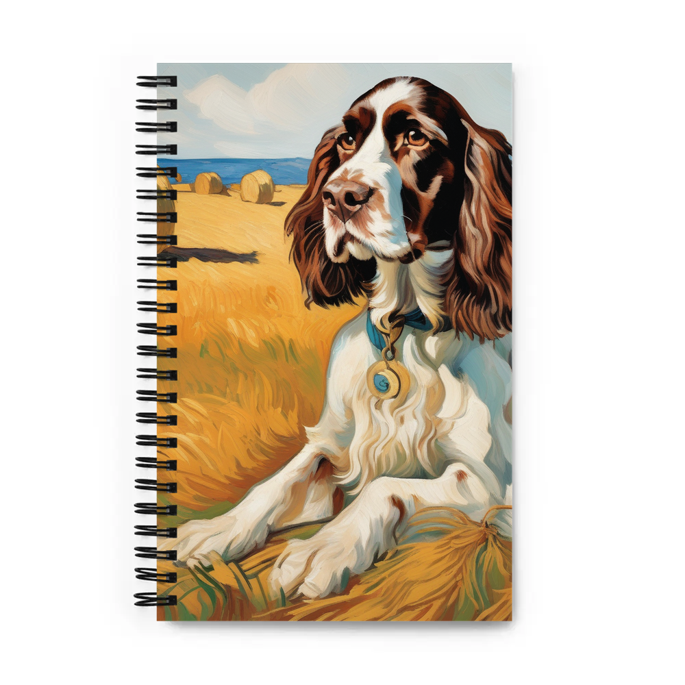 PugMug Custom English Springer Spaniel Spiral Notebook