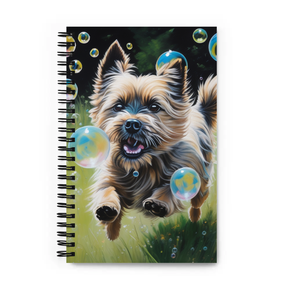 PugMug Custom Cairn Terrier Spiral Notebook