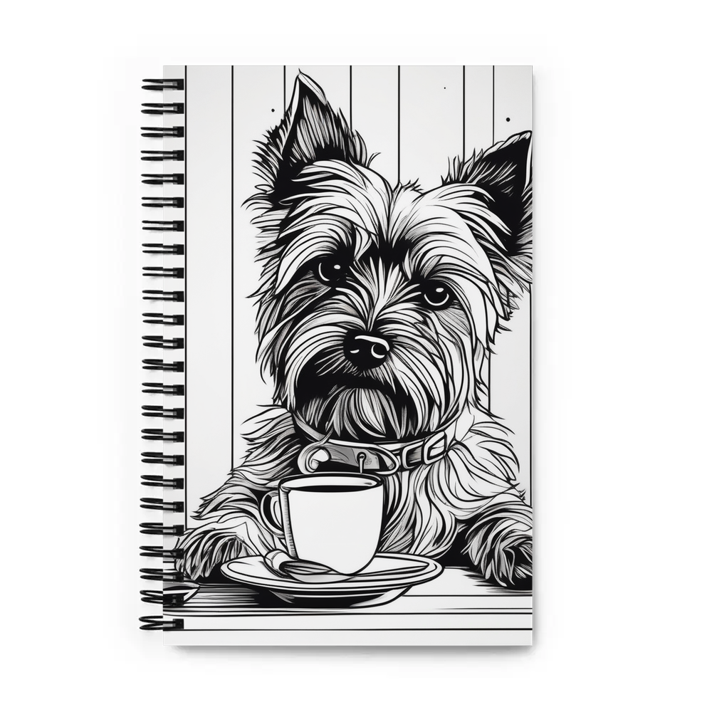 PugMug Custom Cairn Terrier Spiral Notebook