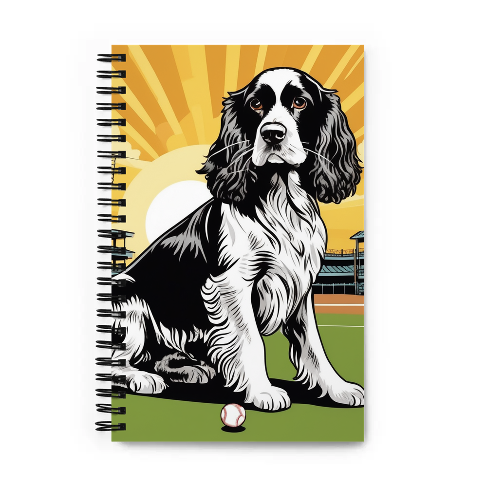 PugMug Custom English Cocker Spaniel Spiral Notebook
