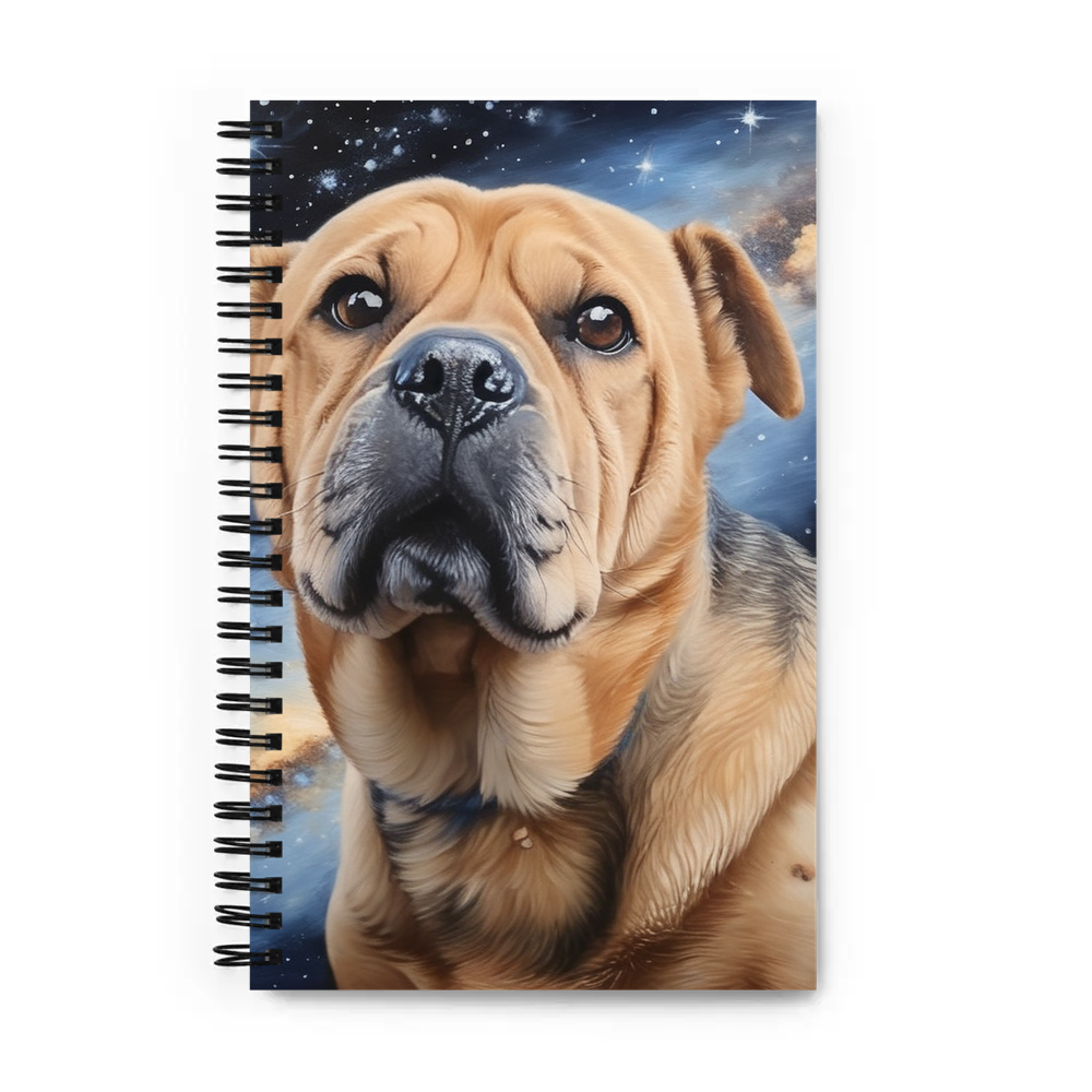 PugMug Custom Halina Spiral Notebook