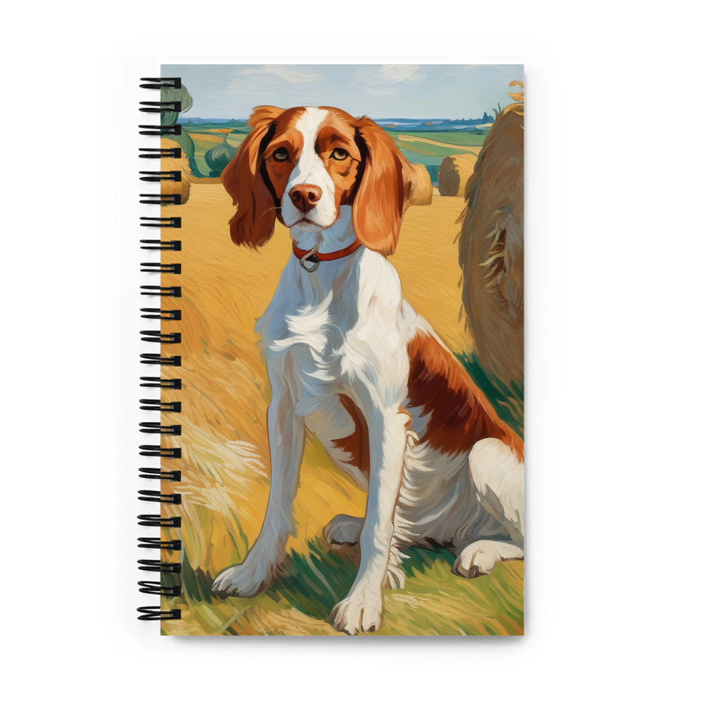 PugMug Custom Brittany Dog Spiral Notebook