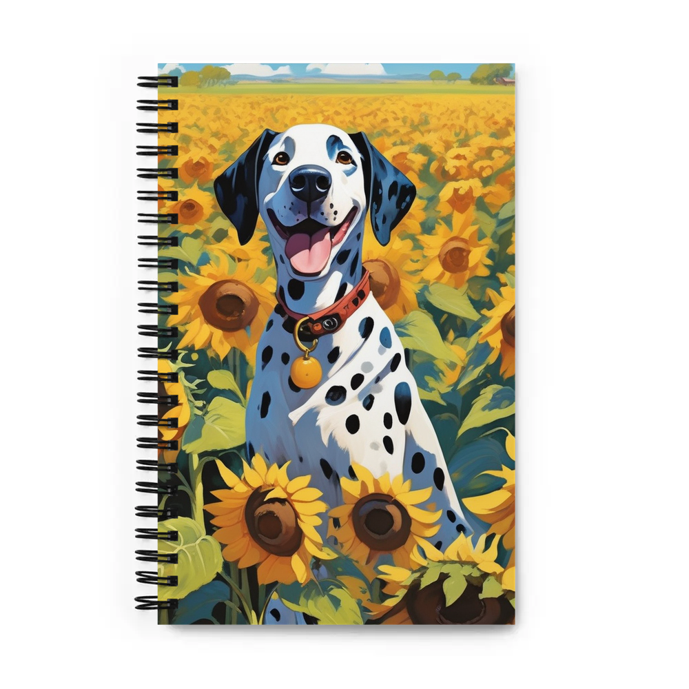 PugMug Custom Dalmatian Spiral Notebook