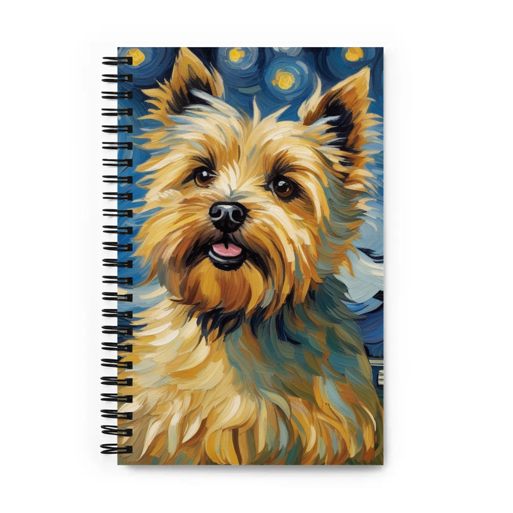 PugMug Custom Cairn Terrier Spiral Notebook