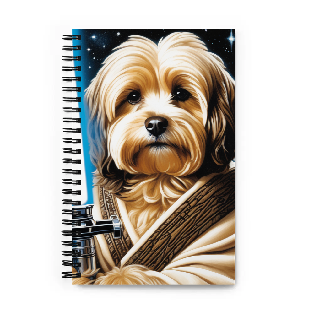 PugMug Custom Tan Havanese Dog Spiral Notebook