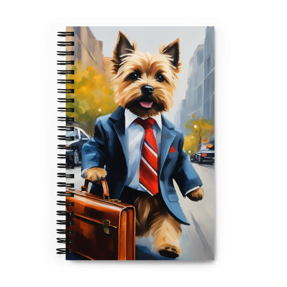 PugMug Custom Cairn Terrier Spiral Notebook