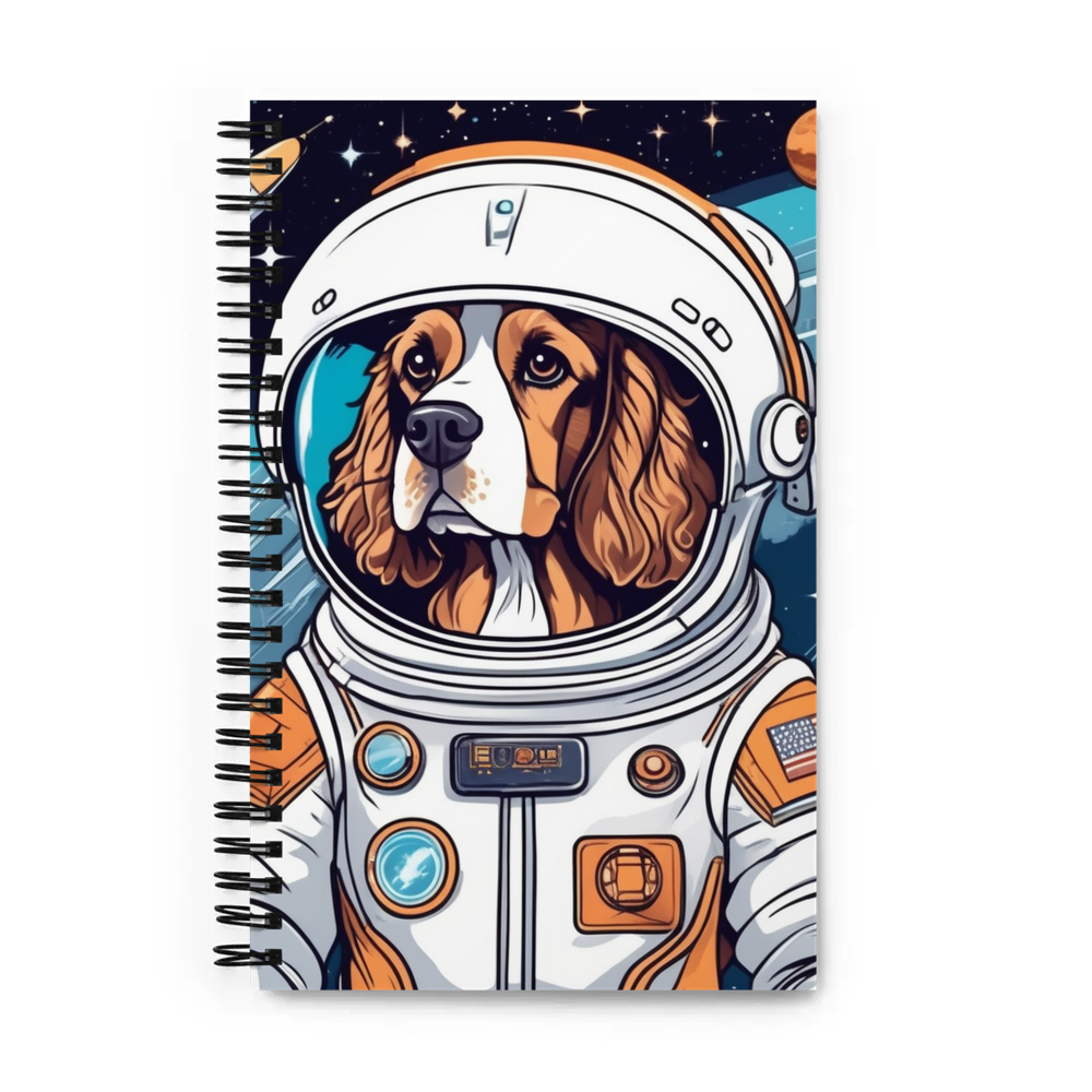 PugMug Custom Cocker Spaniel Spiral Notebook