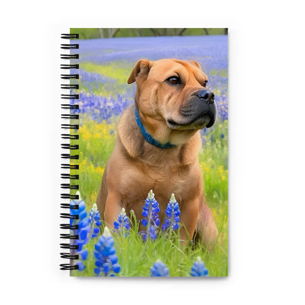 PugMug Custom Halina Spiral Notebook