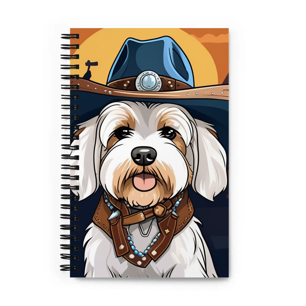 PugMug Custom White Havanese Dog Spiral Notebook