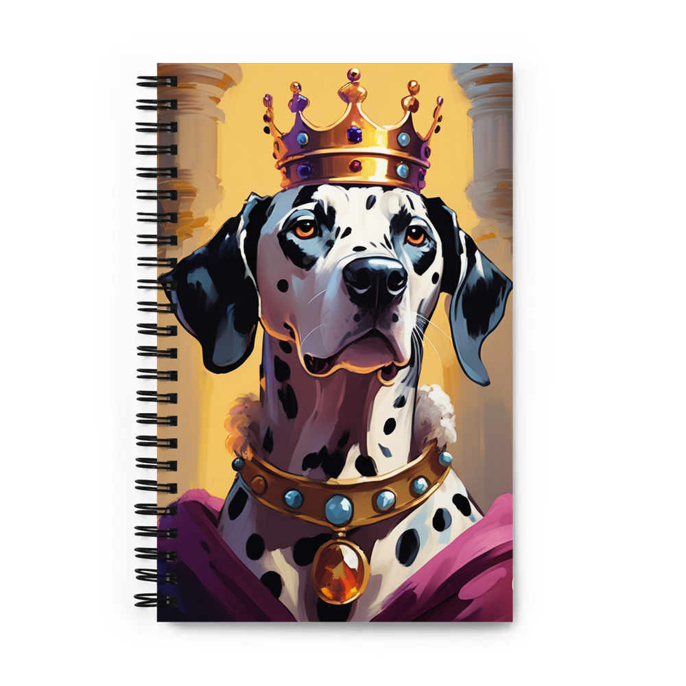 PugMug Custom Dalmatian Spiral Notebook