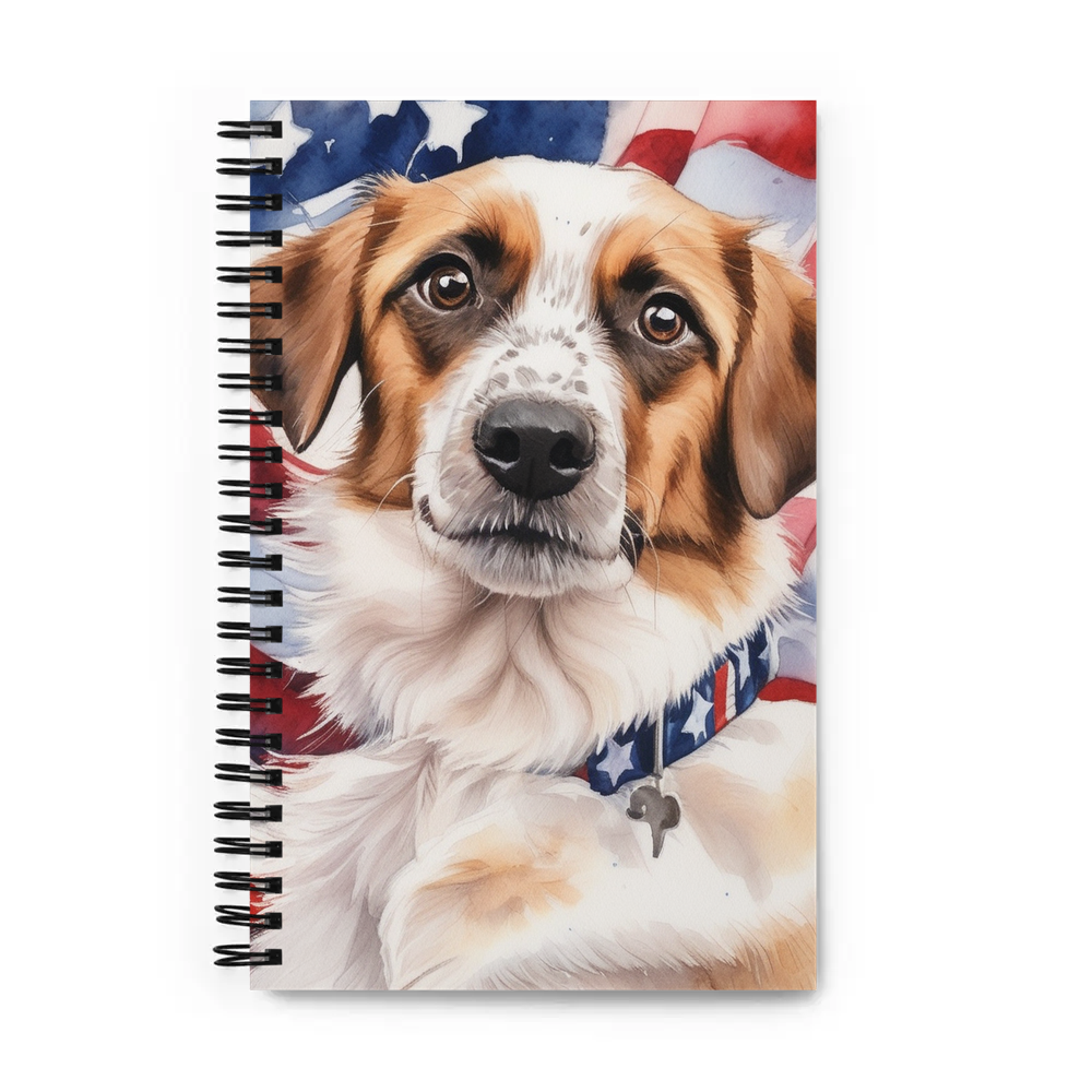 PugMug Custom Hazim Spiral Notebook