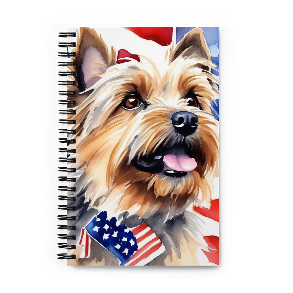 PugMug Custom Cairn Terrier Spiral Notebook
