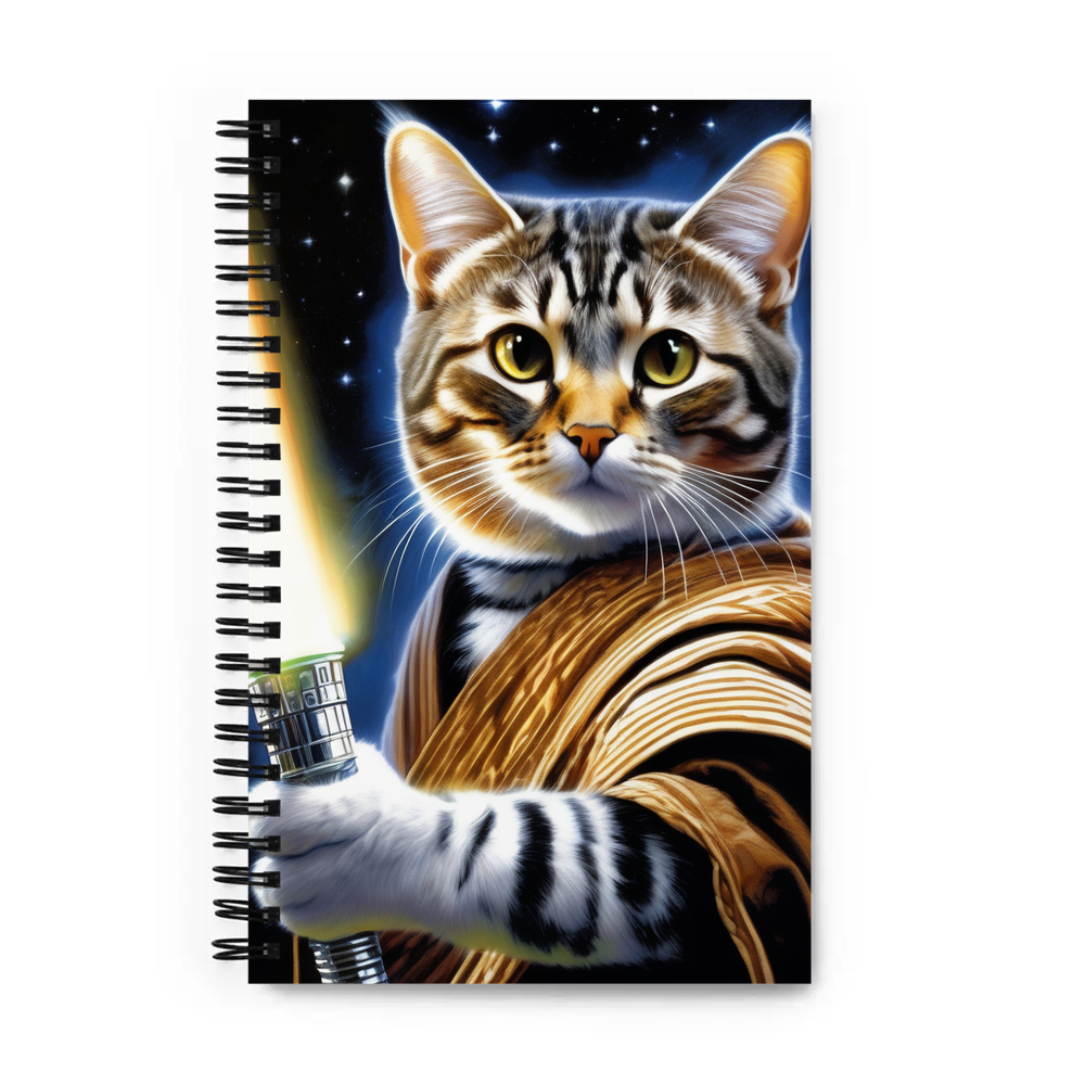 PugMug Custom Tabby American Shorthair Cat Spiral Notebook