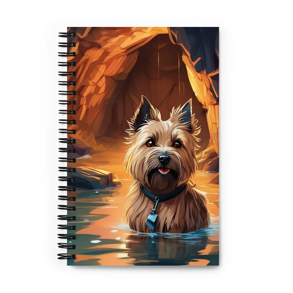 PugMug Custom Cairn Terrier Spiral Notebook