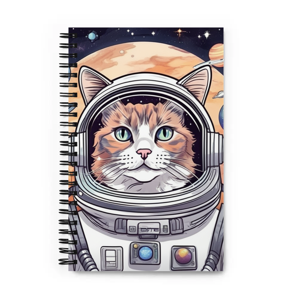 PugMug Custom Peerie Spiral Notebook