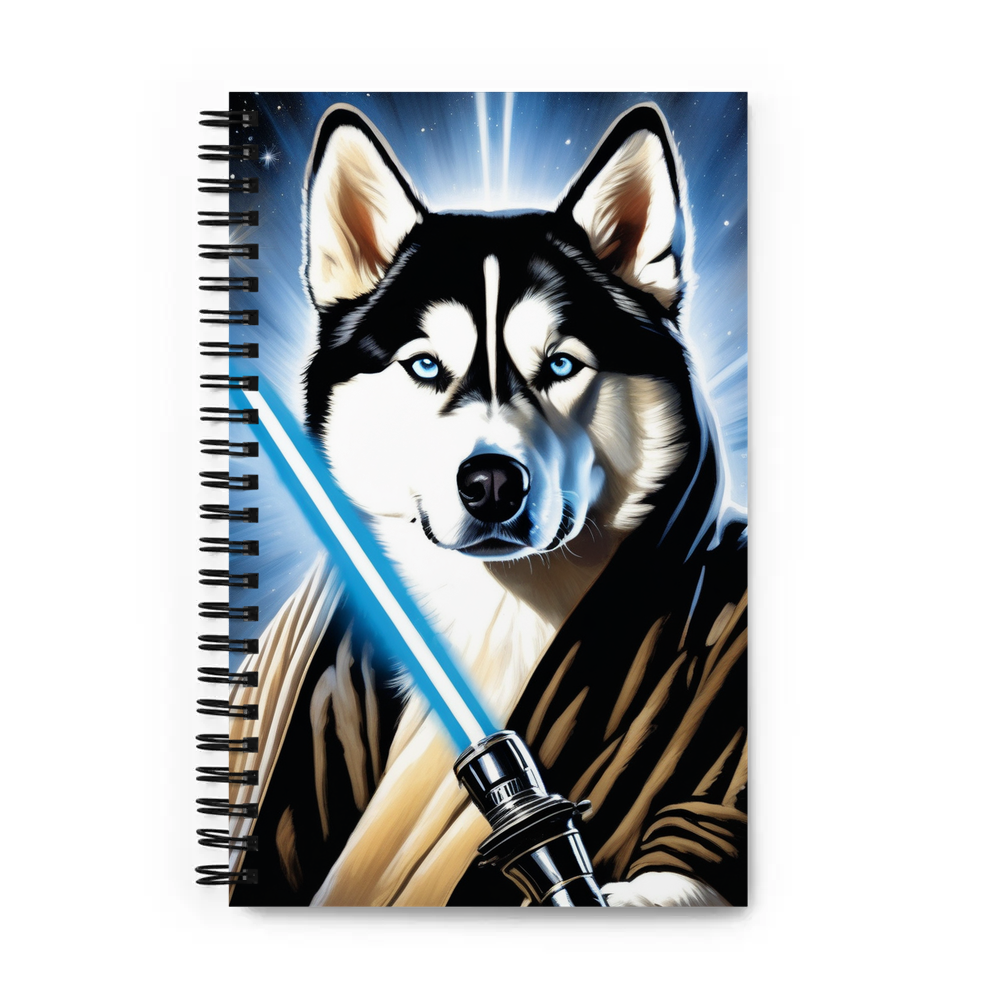 PugMug Custom Siberian Husky Spiral Notebook