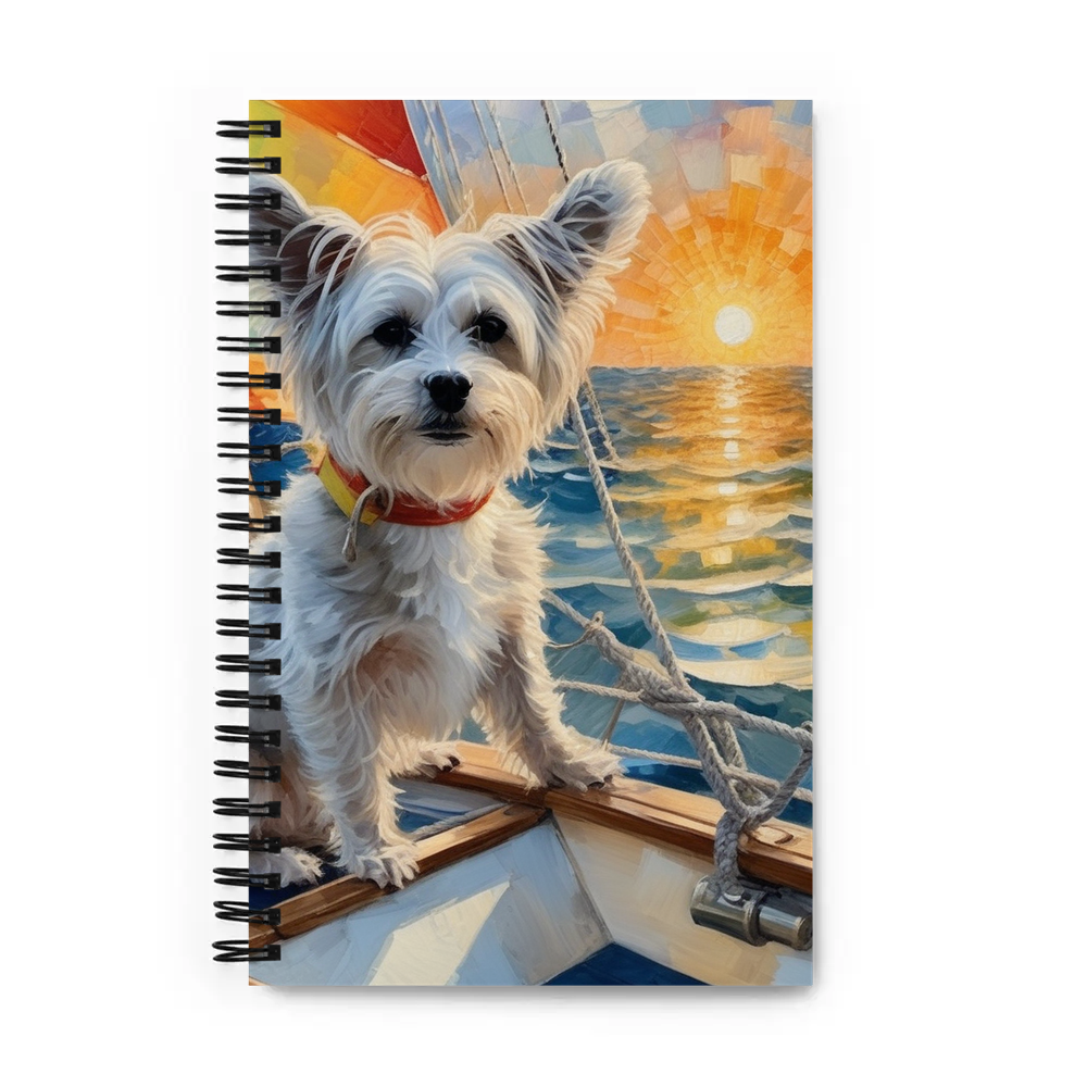 PugMug Custom Leo Spiral Notebook