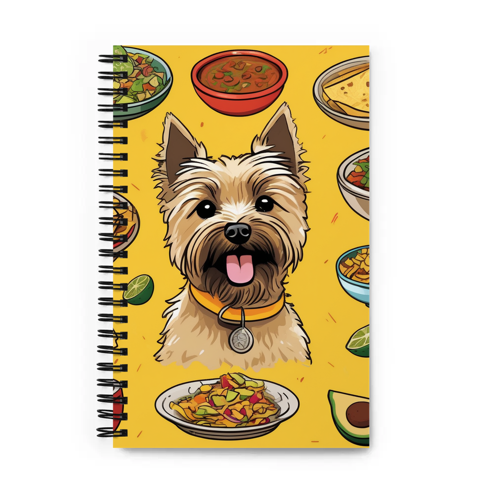 PugMug Custom Cairn Terrier Spiral Notebook