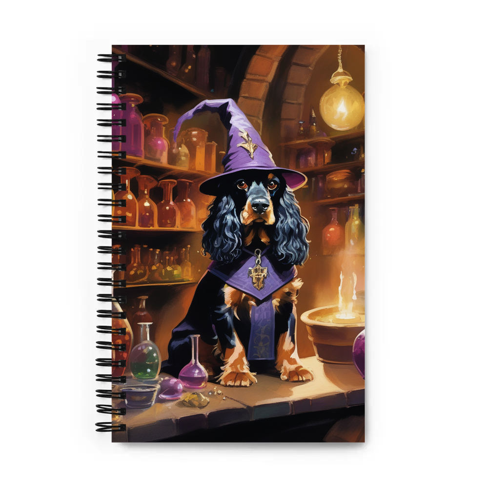 PugMug Custom English Cocker Spaniel Spiral Notebook