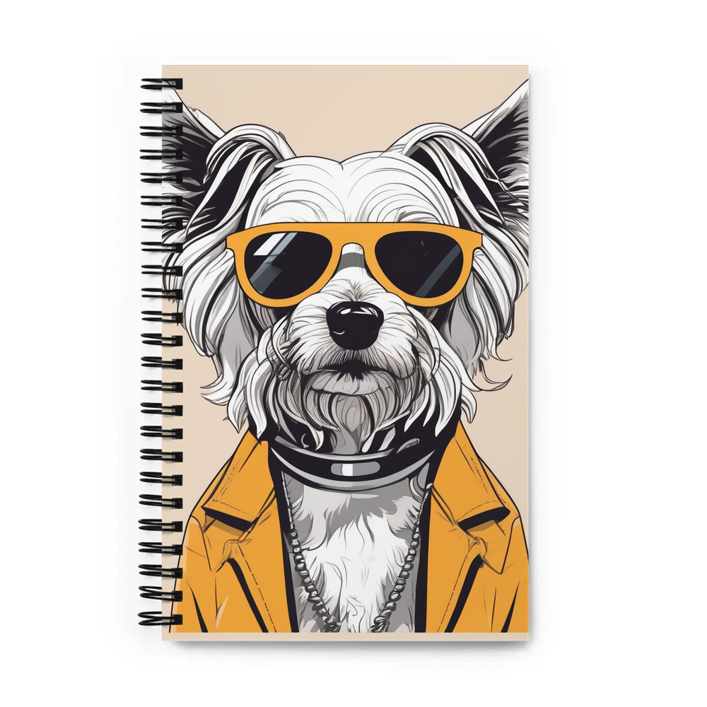 PugMug Custom Leo Spiral Notebook