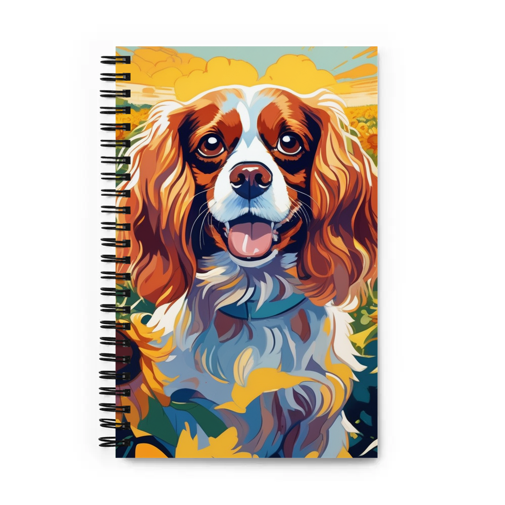 PugMug Custom Cavalier King Charles Spaniel Spiral Notebook