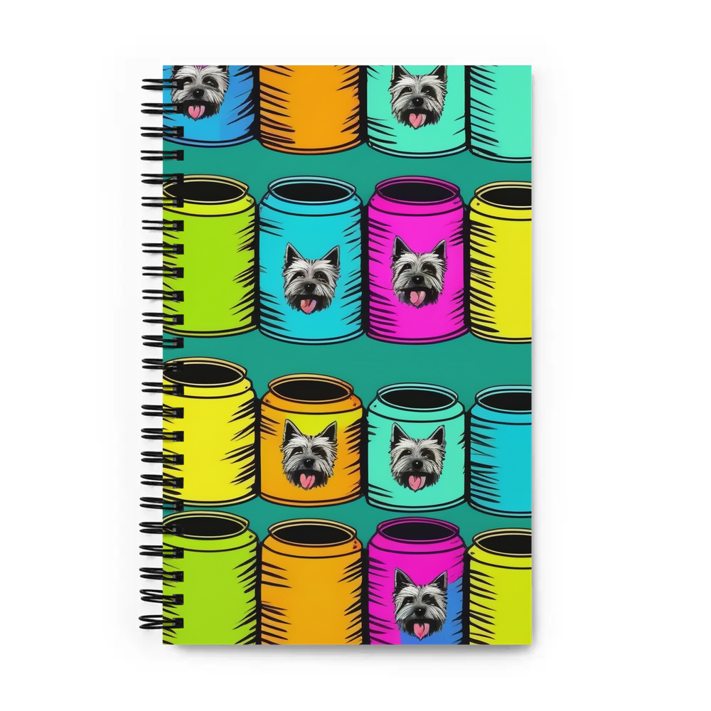 PugMug Custom Cairn Terrier Spiral Notebook