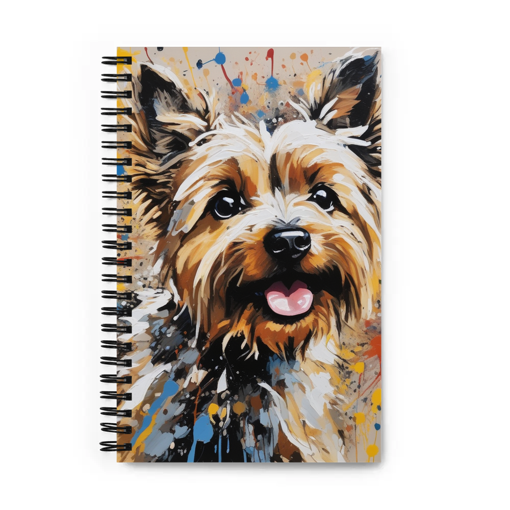 PugMug Custom Cairn Terrier Spiral Notebook