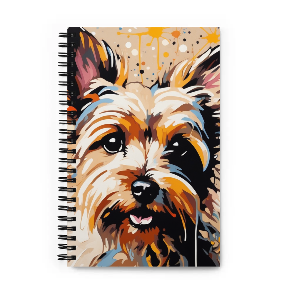 PugMug Custom Cairn Terrier Spiral Notebook