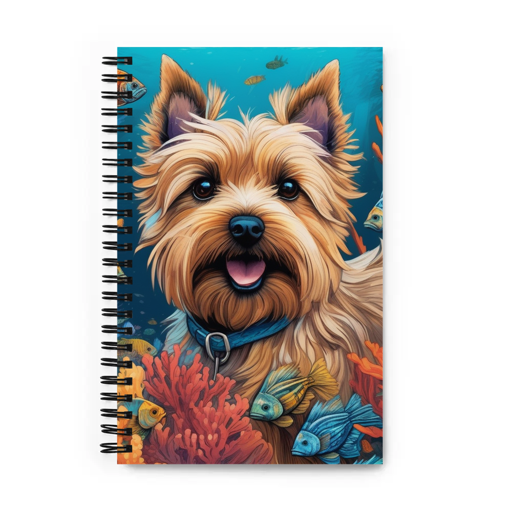 PugMug Custom Cairn Terrier Spiral Notebook