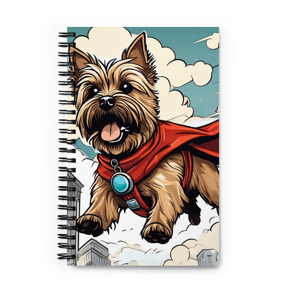 PugMug Custom Cairn Terrier Spiral Notebook