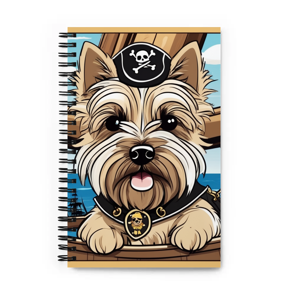PugMug Custom Cairn Terrier Spiral Notebook