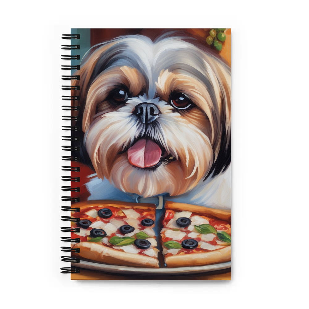 PugMug Custom Shih Tzu Spiral Notebook