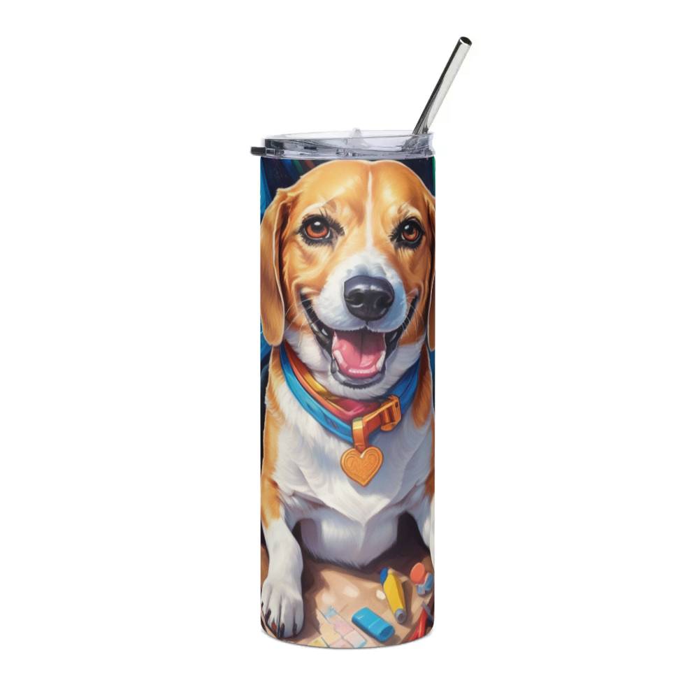 PugMug Custom Munchkin Stainless Steel Tumbler