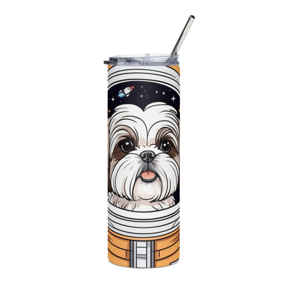 PugMug Custom Shih Tzu Stainless Steel Tumbler