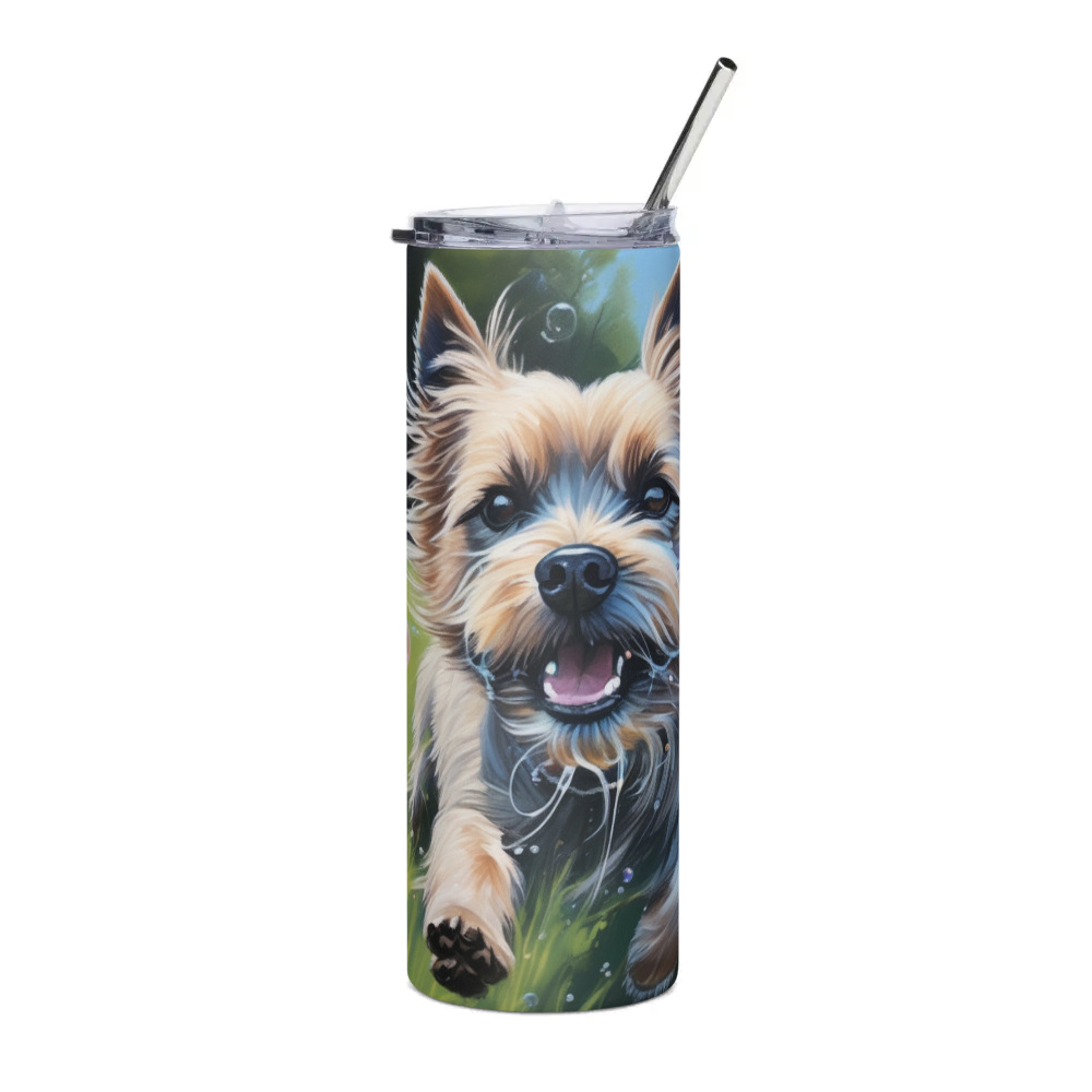 PugMug Custom Cairn Terrier Stainless Steel Tumbler