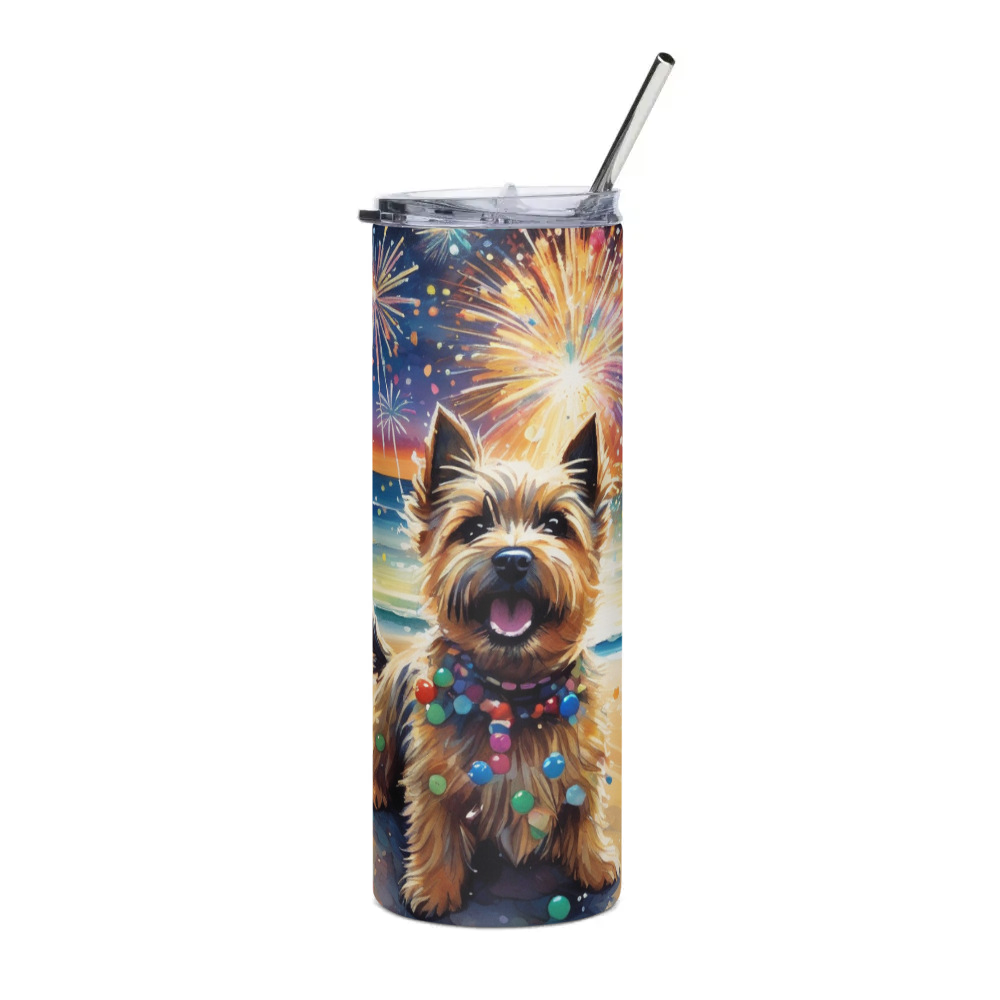 PugMug Custom Cairn Terrier Stainless Steel Tumbler
