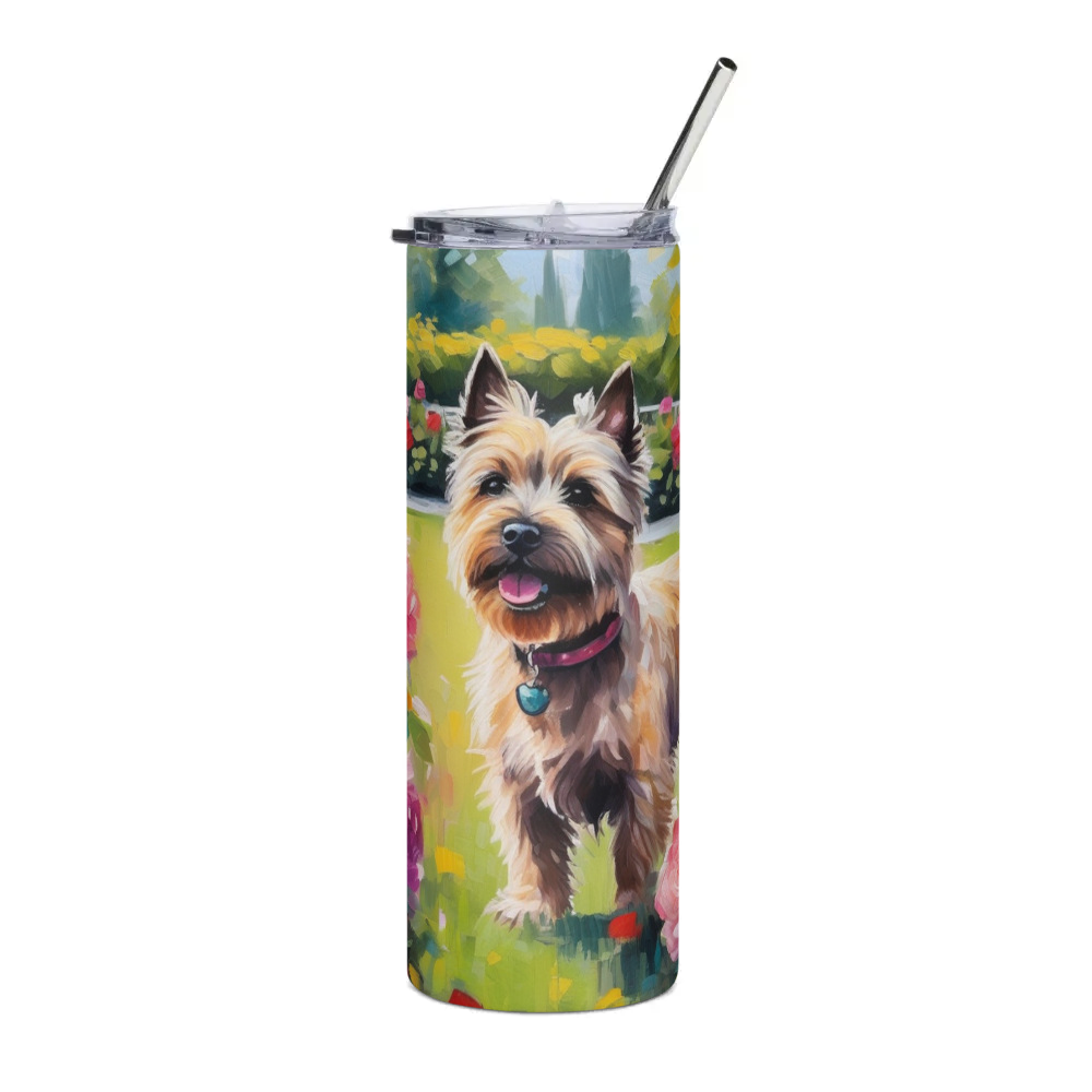 PugMug Custom Cairn Terrier Stainless Steel Tumbler