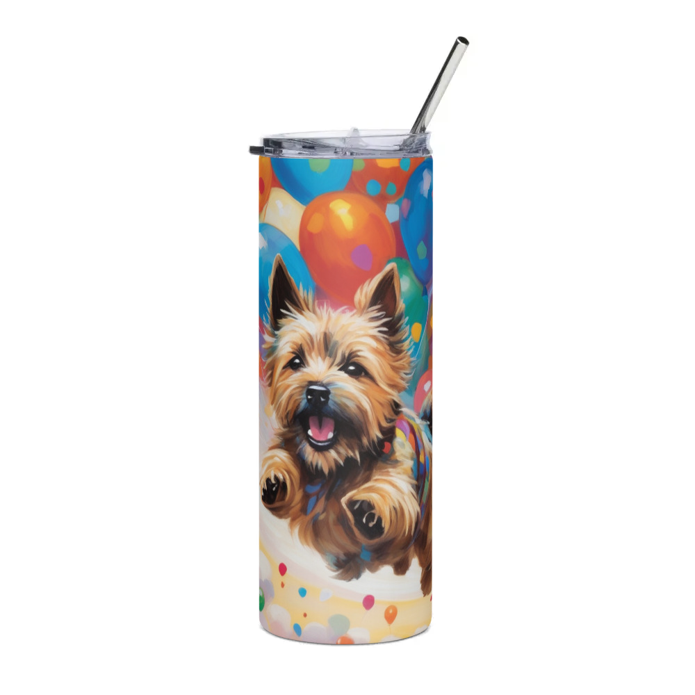 PugMug Custom Cairn Terrier Stainless Steel Tumbler