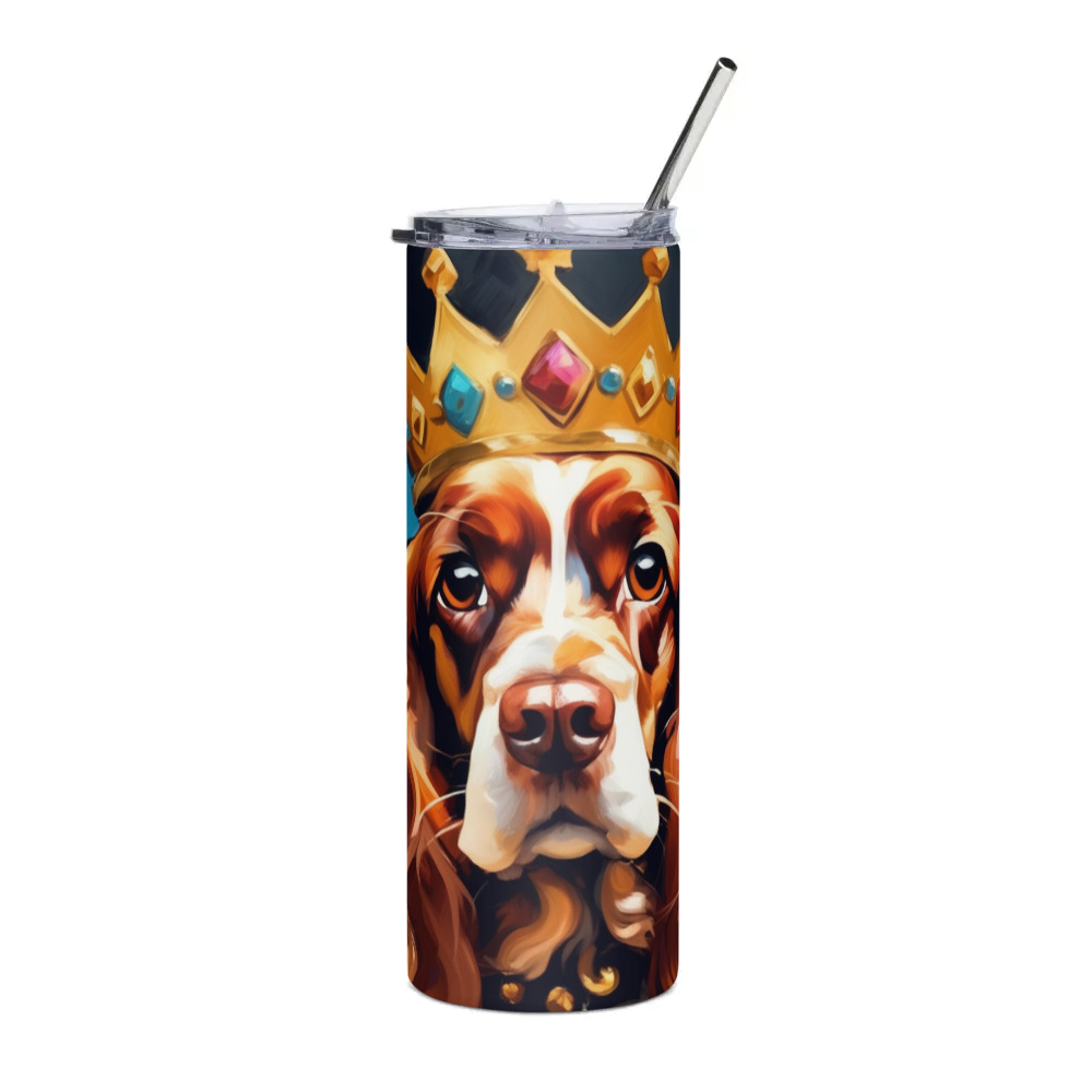 PugMug Custom Cocker Spaniel Stainless Steel Tumbler