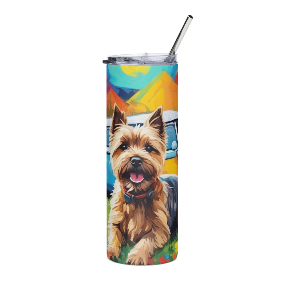 PugMug Custom Cairn Terrier Stainless Steel Tumbler