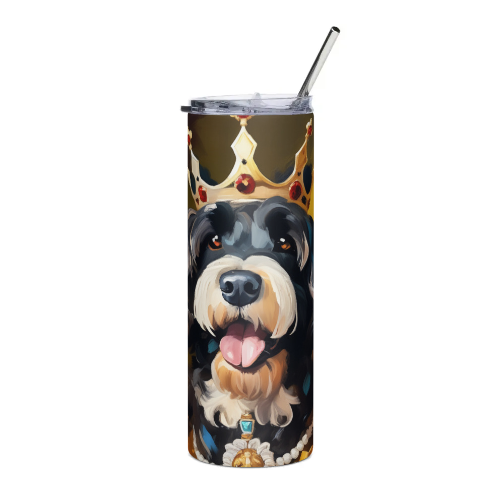 PugMug Custom Portuguese Water Dog Stainless Steel Tumbler