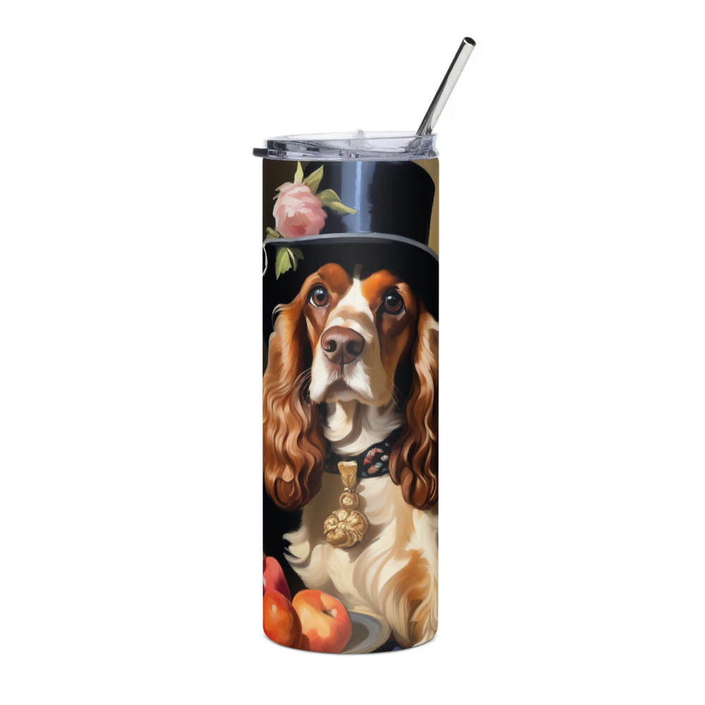PugMug Custom English Cocker Spaniel Stainless Steel Tumbler