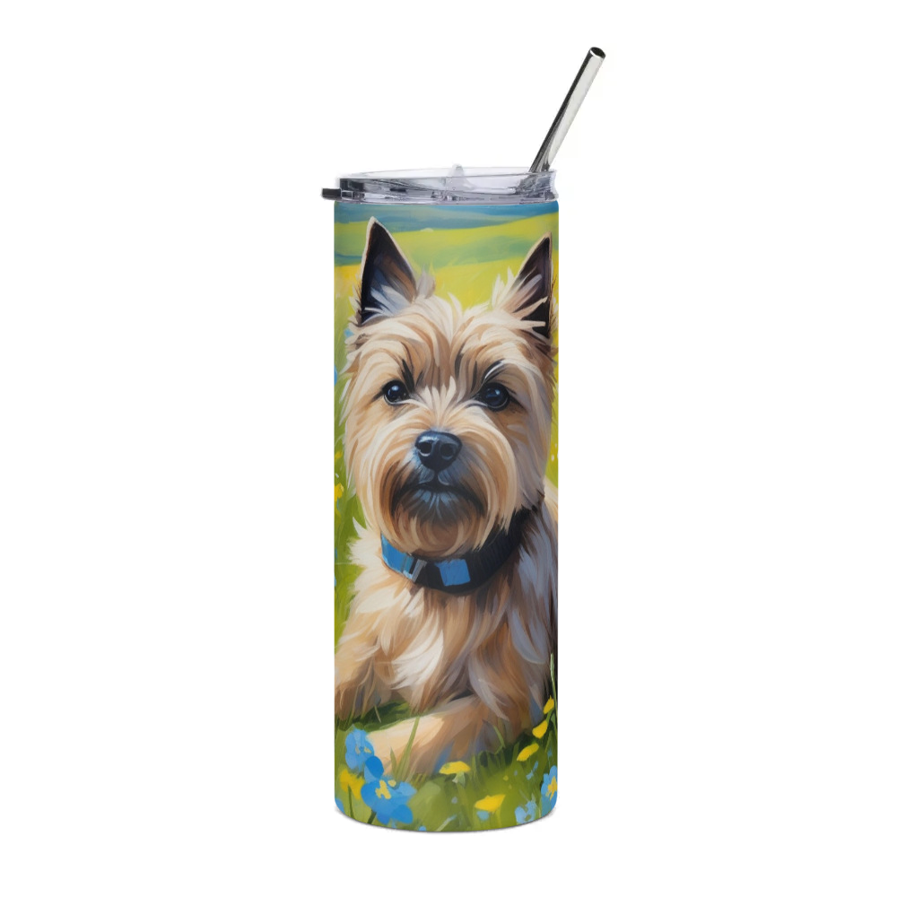 PugMug Custom Cairn Terrier Stainless Steel Tumbler