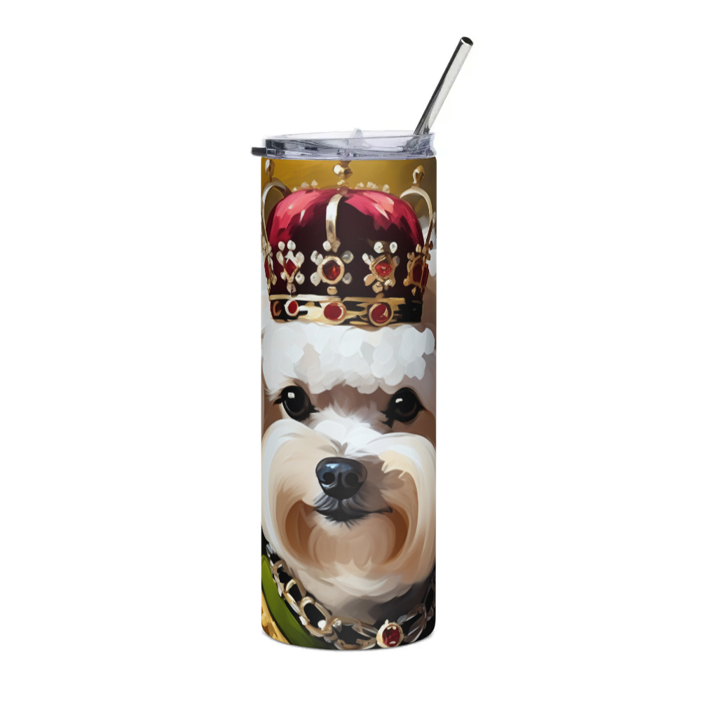 PugMug Custom Bichons Frise Stainless Steel Tumbler