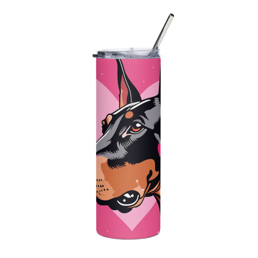 PugMug Custom Pet Stainless Steel Tumbler