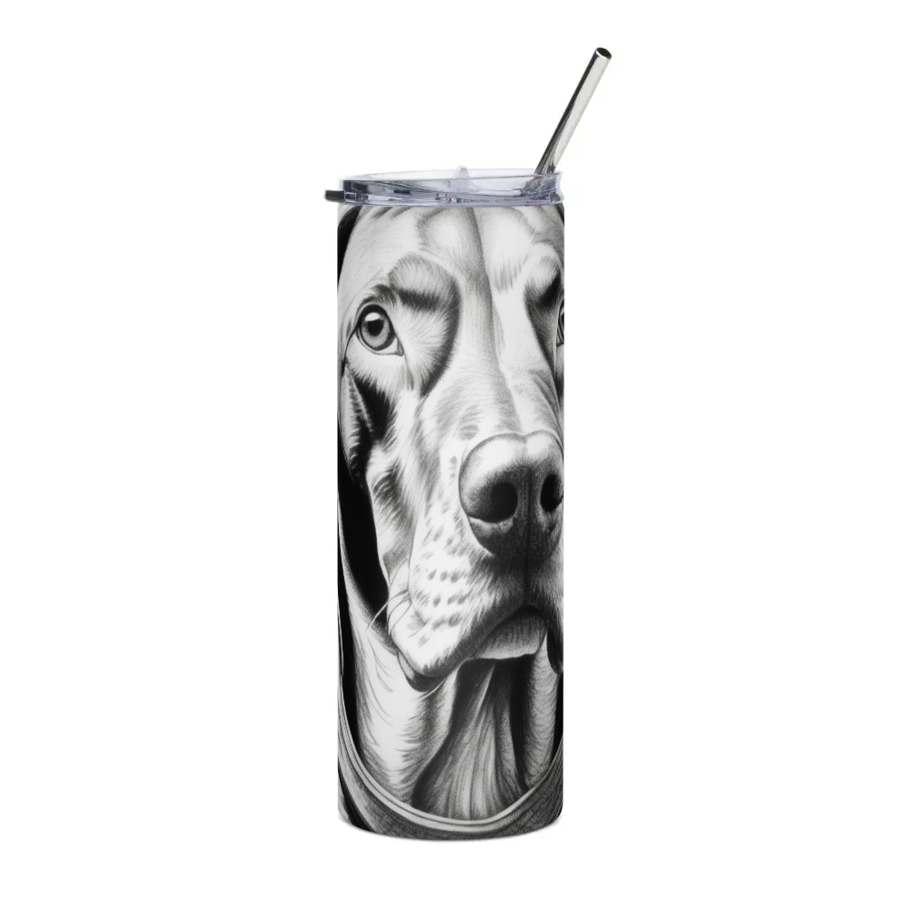 PugMug Custom Vizsla Stainless Steel Tumbler