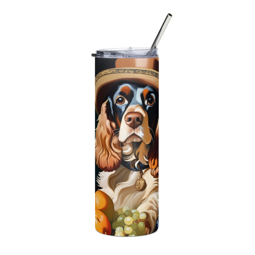 PugMug Custom English Cocker Spaniel Stainless Steel Tumbler
