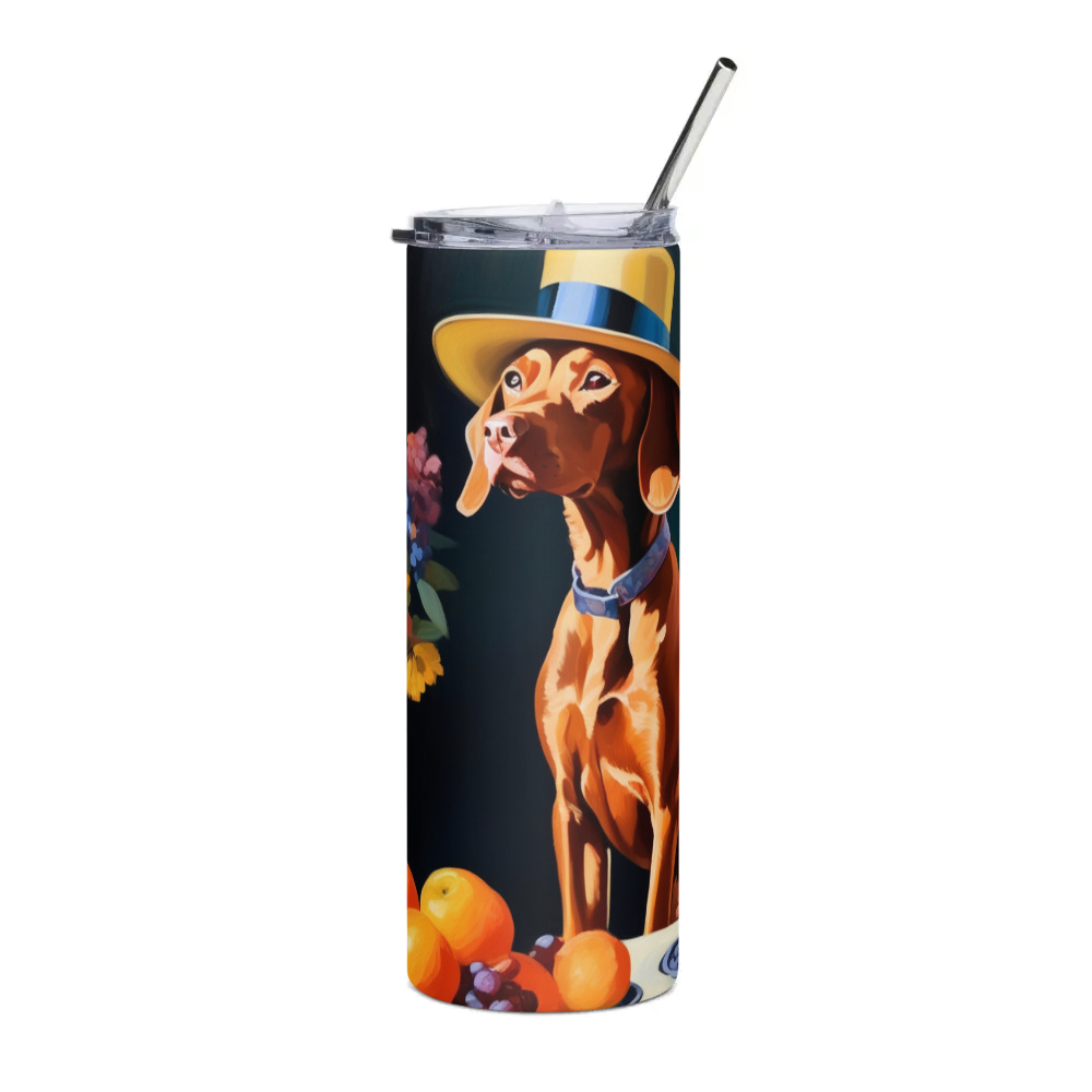 PugMug Custom Vizsla Stainless Steel Tumbler