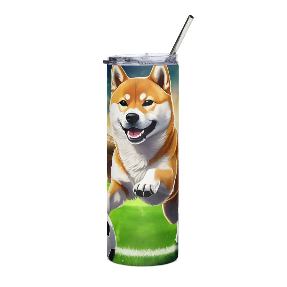 PugMug Custom Shiba Inu Stainless Steel Tumbler